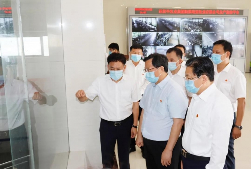 快訊 | 河南省委常委、省紀委書記、省監(jiān)委主任任正曉蒞臨花花牛乳業(yè)集團新蔡瑞亞牧場調(diào)研