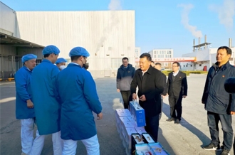 春節(jié)送溫暖，慰問暖人心丨集團(tuán)黨委書記、董事長慰問春節(jié)期間堅守崗位的一線職工